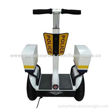 2 Wheels self balance electric chariot scooter, police patrol with CE